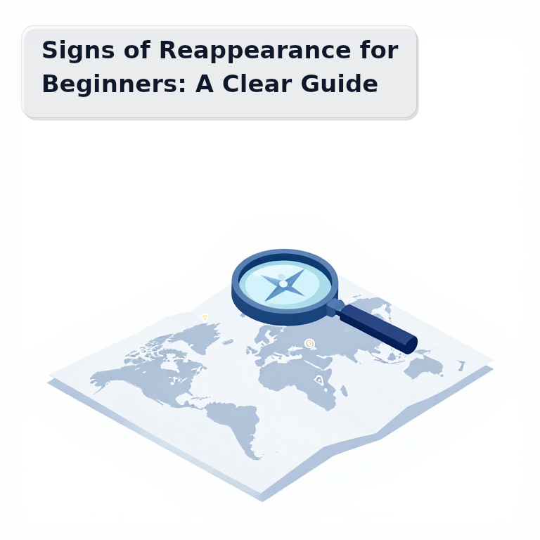 Signs of Reappearance for Beginners: A Clear Guide